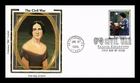 US COVER MARY CHESNUT CIVIL WAR FIRST DAY ISSUE COLORANO SILK CACHET