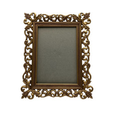 Ornate Rococo Style Picture Frame Floral Home...