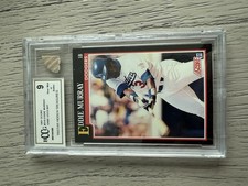 1991 Score - Eddie Murray #310 + Game Used Bat Piece