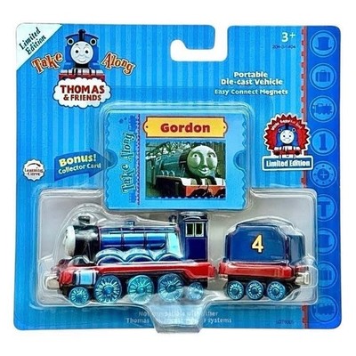 Thomas & Friends Take Along Limited Edition Metallic Gordon (2005)   Very Rare!