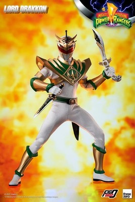 USA ThreeZero Lord Drakkon 1/6 Scale Figure Mighty Morphin Power Rangers