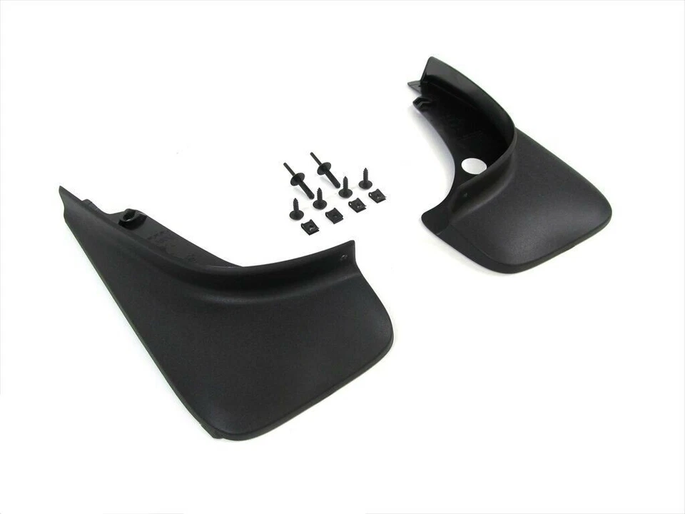 Juego de 2 protectores contra salpicaduras delanteros para Jeep Cherokee 14-18 negros OEM NUEVO MOPAR GENUINO Foto 2 de 4