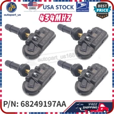 (4)Tire Pressure Monitor Sensor 68324960AA Tpms For 2014-2022 Jeep Cherokee US