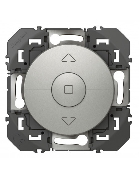 Commande volet roulant Legrand dooxie 600121 finition alu brossé haut de gamme