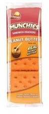 Munchies Peanut Butter on Cheese Sandwich Crackers, 1.42 Ounce 24 Packets