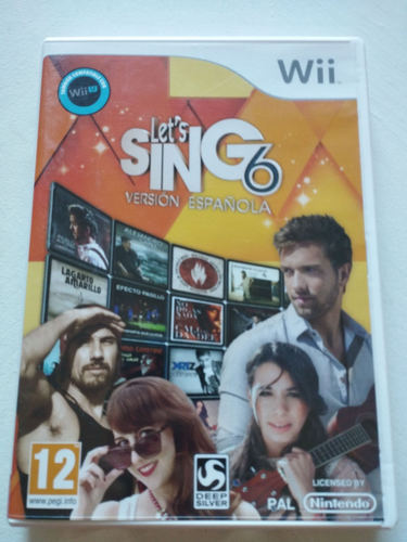 Let´s Sing 6 Version Española Pablo Alboran - Juego para NINTENDO WII Am - Imagen 1 de 4