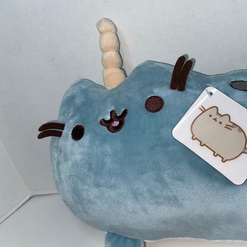 GUND Pusheen Pusheenimal 12” Narwhal Plush Stuffed Animal Toy with Tag 2018 - Picture 3 of 9