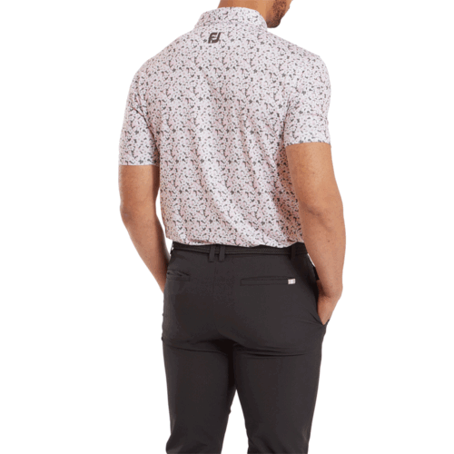 FOOTJOY 2025 PRIMROSE PRINT MENS GOLF POLO SHIRT / ALL COLOURS @ 45% OFF RRP - Picture 21 of 22