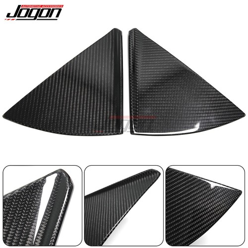 Carbon Fiber Rear B Pillar Trim Overlay For Corvette C8 Convertible Z51 Z06 20+ - Foto 3 di 9