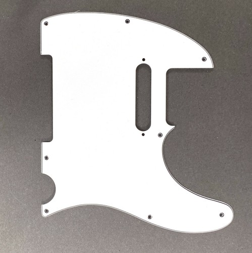 Genuine Fender Tele White PICKGUARD 3-PLY American Standard Telecaster - 第 1/7 張圖片