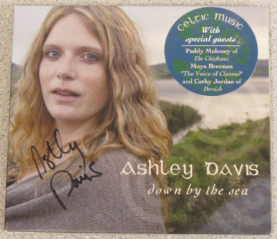 CD - Ashley Davis - Down By The Sea - Celtic Music with special guests SIGNED