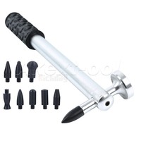 Set Pdr Tool Hail Auto Body Hammer Dent Hammer With 8pcs Head Screw-on Tip Set Pdr Tool Hail Auto Body Hammer Dent Hammer With 8pcs Head Screw-on Tip