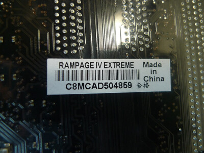 ASUS Rampage IV Formula X79 LGA2011 with i7-3930k 12GB RAM I/O Shield