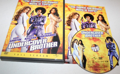Undercover Brother (DVD 2003, Full Frame Collector's Edition
