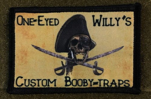 USA Flag Willys Jeep Morale Patch- Hook and loop 2x3" - Picture 7 of 12