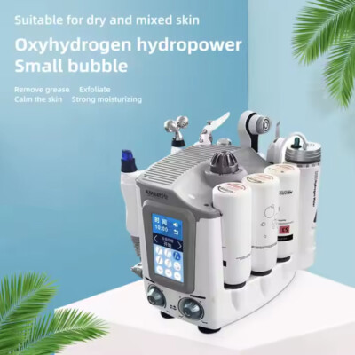 3/6 Aquasure Hydra Dermabrasion Peeling Aqua Sure H2 Machine for
