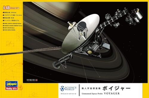 HASEGAWA NASA Unmanned Space Explorer Voyager Plastic Model 1/48 SW02 from Japan - Afbeelding 1 van 10