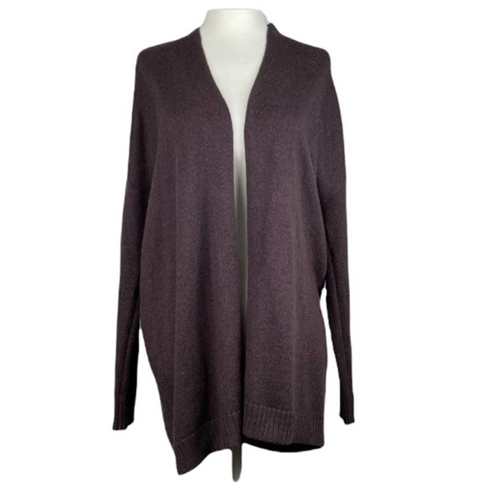 Old Navy Cardigan Sweater Womens Extra Small Purple Open Front - Main Image