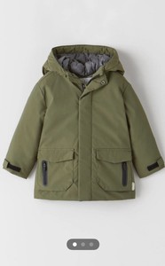 zara lightweight parka