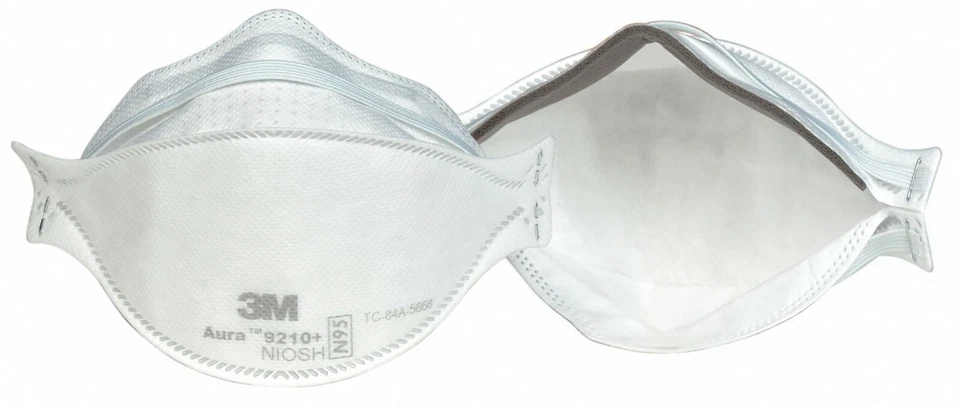20- NEW! 3M 9210+ Aura N95 Sealed Particulate Respirator NIOSH Approved USA Made - Image 3 of 4