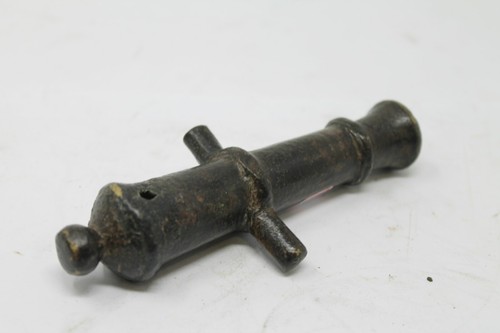 Antiguo Raro Latón Sólido Hecho a Mano Indo Mogol Uso Cañón de Guerra NH6282 - Imagen 4 de 12