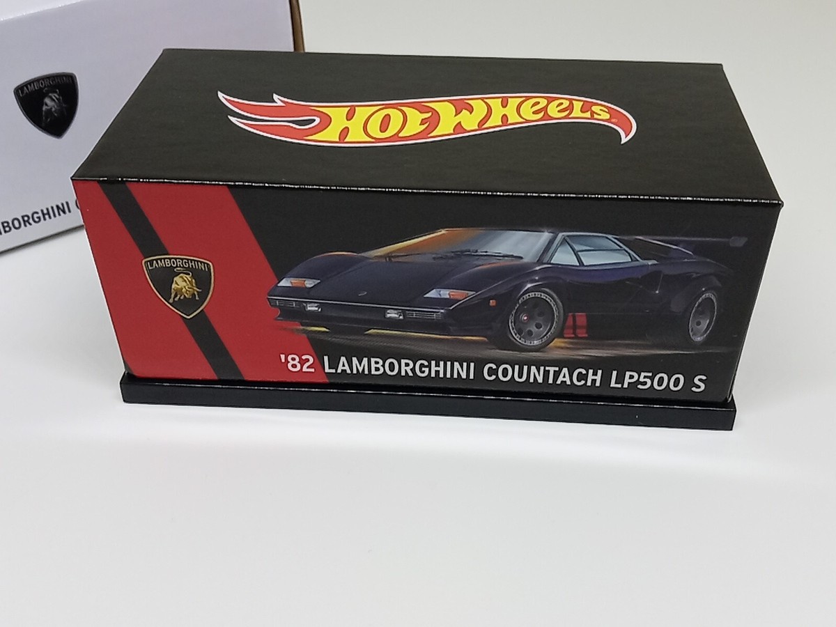 Hot Wheels Countach LP500 S rlc限定 22 Hot Wheels RLC sELECTIONs Blue '82 LAMBORGHINI COUNTACH