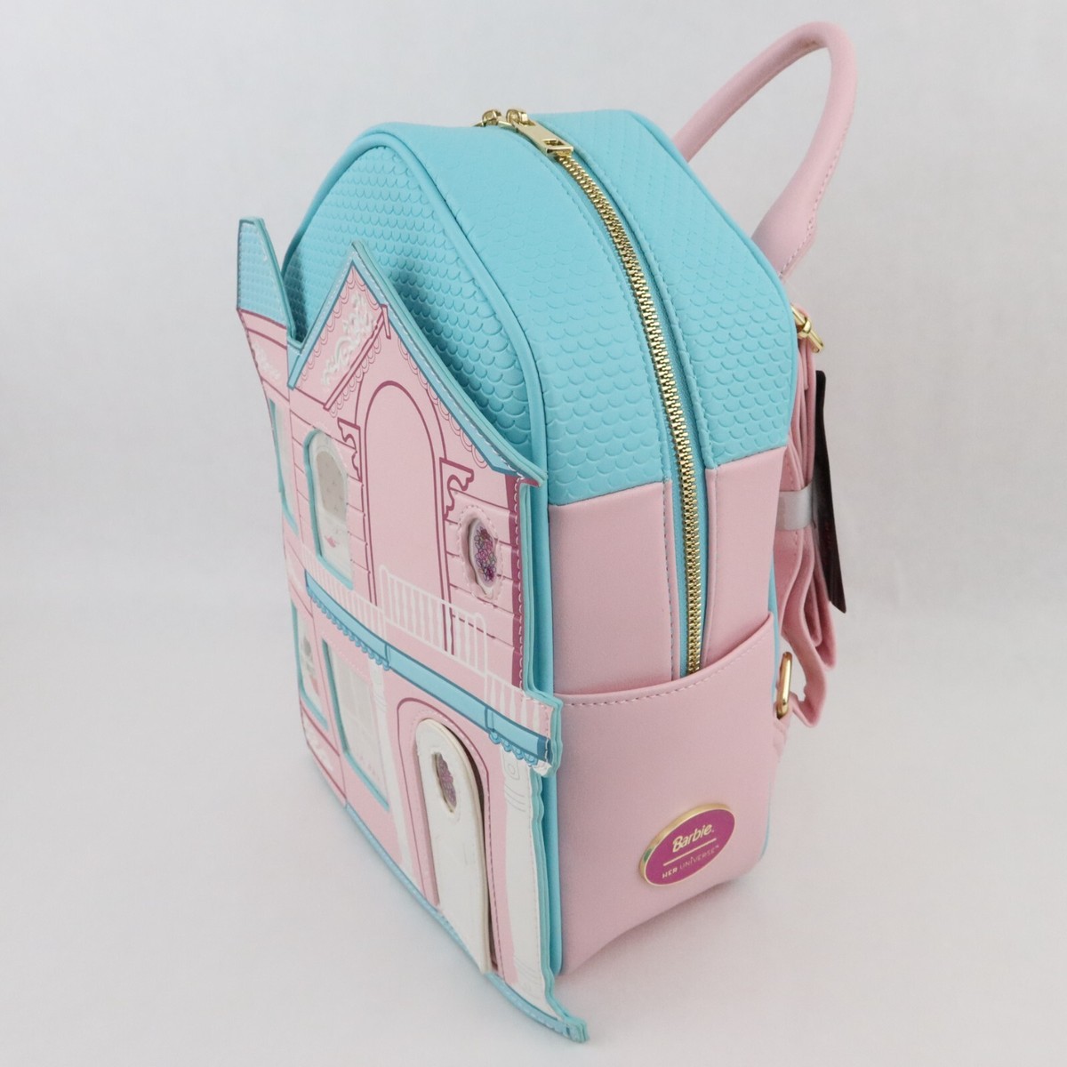 ? Barbie Dreamhouse Mini Backpack Her Universe Barbie Dream House Backpack | Mercari main image 2