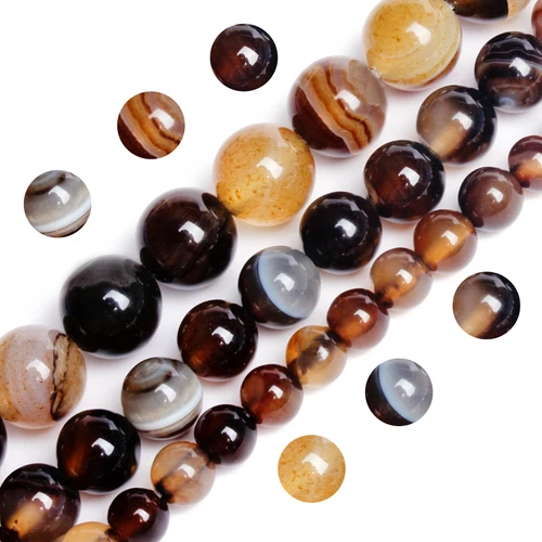 Wholesale Lot Natural Gemstone Beads Round Loose Beads 4mm 6mm 8mm 10mm - Picture 76 of 143
