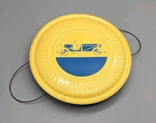 Unusual Unique Automobile 8 1/4" Stove Pipe Flue Chimney Cover Vintage Antique 