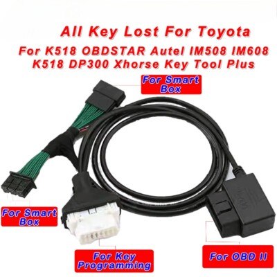 Fit for Toyota 4A Smart Cables OBDSTAR Autel IM508 IM608 K518
