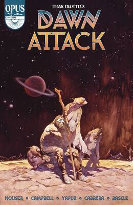 FRANK FRAZETTAS DAWN ATTACK #2 (OF 5) CVR B FRAZETTA INCENDIUM LLC