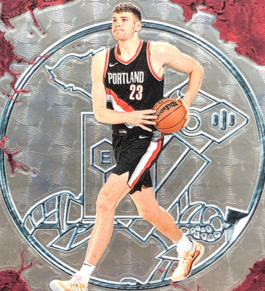 2024 Panini Player Of The Day Donovan Clingan /10 PRATA VINIL SPLASH SSP RC #DC - Imagem 2 de 4