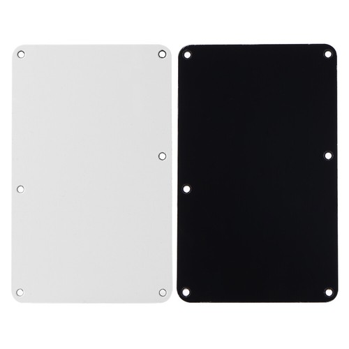 Guitar Parts 6Hole Closed Style PVC Cavity Cover Backplate for