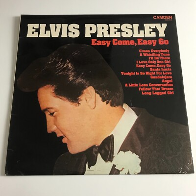 Elvis Presley - Easy Come, Easy Go LP Vinyl Record - CDS 1146 VG+
