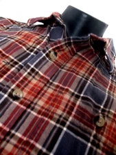 Redhead Flannel L Sleeve  Green/Red Shirt Men's Size S