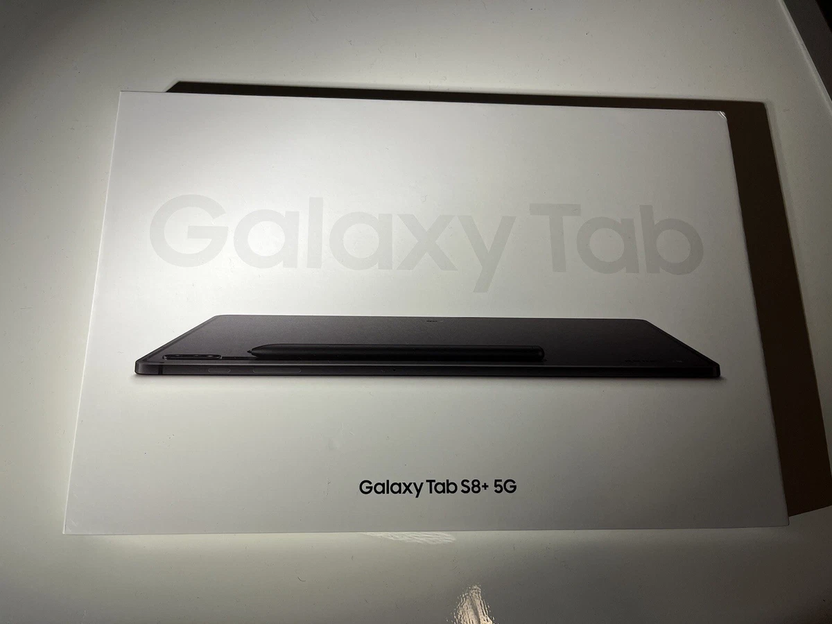 Samsung Galaxy Tab S8+ 128GB, Wi-Fi 5G (AT&T ), 12.4 in