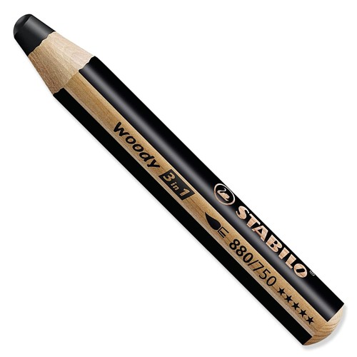 Multi-Talented 3-in-1 Pencil Set Box of 5 Colors + Sharpener for Art & Craft - Picture 6 of 7