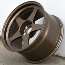 1 R6061 FORGED R1 18X10 5X114.3 +20 MATTE BRONZE WHEEL