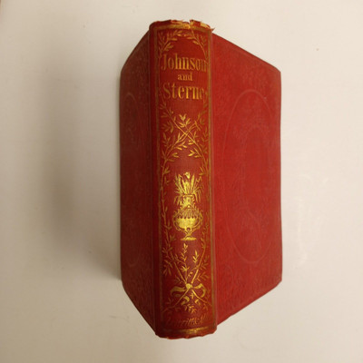 Samuel Johnson  & Laurence Sterne The Beauties of  1853 Antique Selections  by 