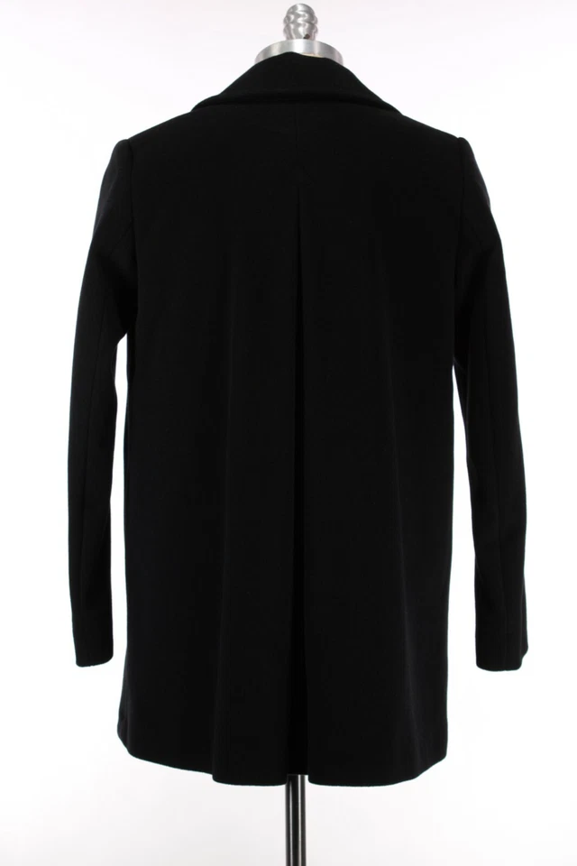 Casaco Schneiders novo com etiquetas mistura de lã/angorá Patrizia tamanho 40 EUA 10 em preto sólido - Imagem 4 de 4