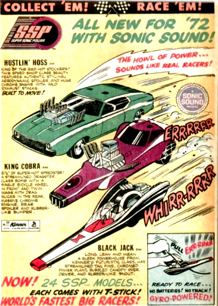 Vintage Toy Race Cars Fridge Comic Book Ad on Magnet 1YR Warranty!