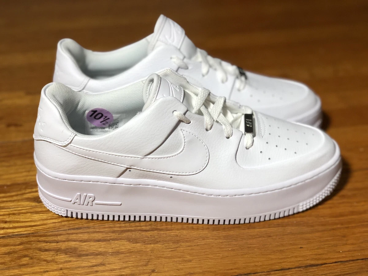 Nike Air Force 1 Sage Low Triple White (Women's) - AR5339-100 - US