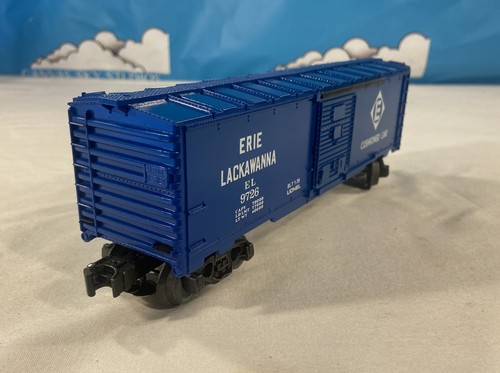 VTG LIONEL 9726 ERIE LACKWANA BOX CAR. FAMOUSE NAME COLLECTION SERIES W/ ORG BOX - Picture 9 of 12