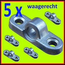 Wandösen Vorzeltösen waagerecht Dornhalter Alumium Wohnwagen Vorzeltöse 5 Stück