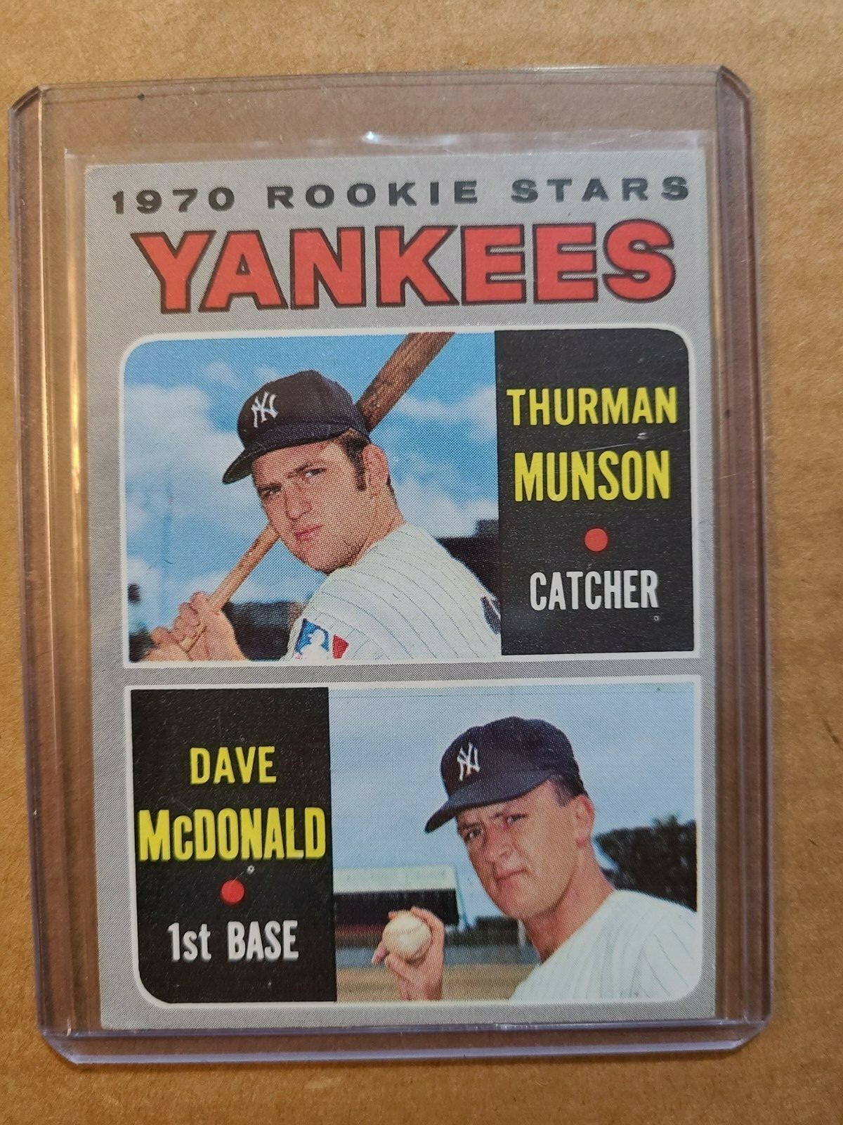 1970 Topps #189 Thurman Munson Rookie New York Yankees Excellent Condition  | eBay