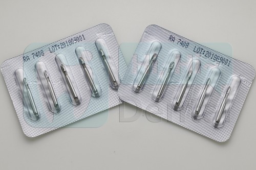 10Pcs Dental Carbide Burs Trimming Finishing Polishing Egg Football RA 7408 Low - Picture 3 of 4