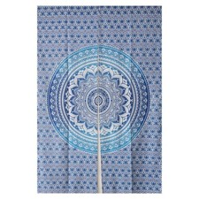 Multicolor Printed cotton tapestry hippie Man...