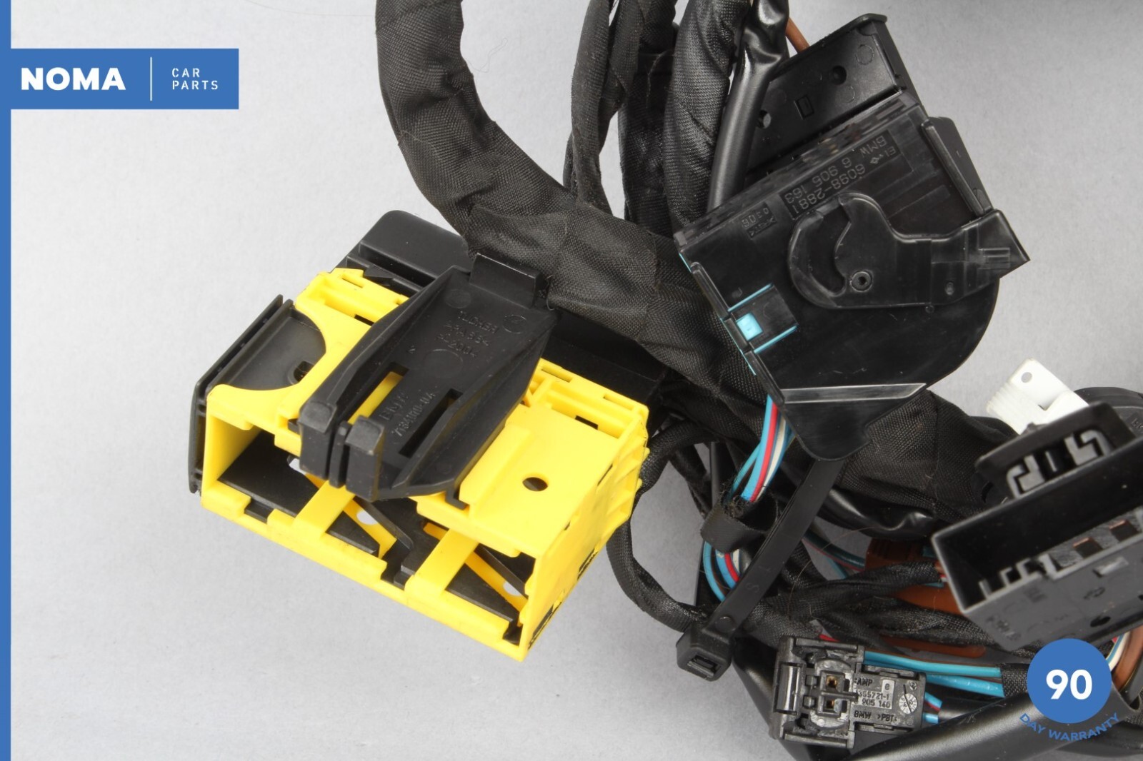 02-09 BMW E60 530i Front Right Passenger Side Seat Wiring Harness 