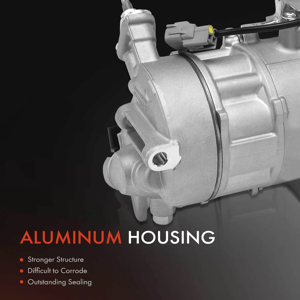 Compresor de aire acondicionado con embrague para Fiat 500X 2016-2018 Jeep Renegade 2015-2021 2,4 L Foto 3 de 4