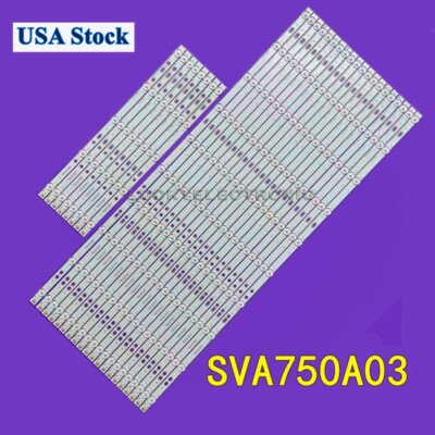 LED Backlight Strips For Sony 96.75S02.201 XBR-75X850C KD-75X850C